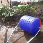 rooigrond veg-garden using hippo roller